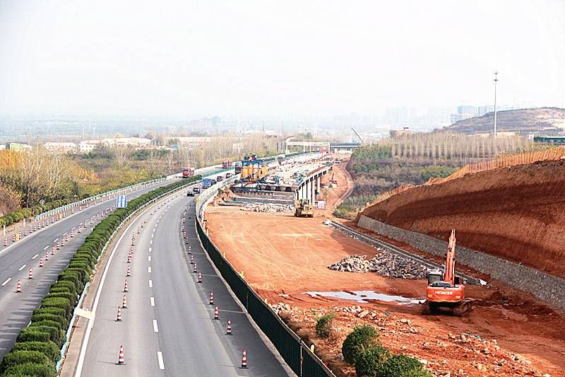 二广高速公路洛阳城区段改扩建工程(图1)